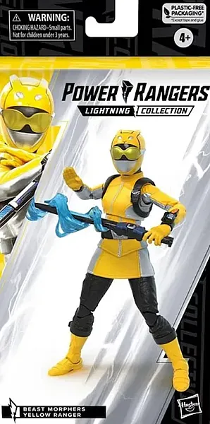 POWER RANGERS LIGHTNING COLLECTION ACTION FIGURE BEAST MORPHER YELLOW RANGER 15 CM